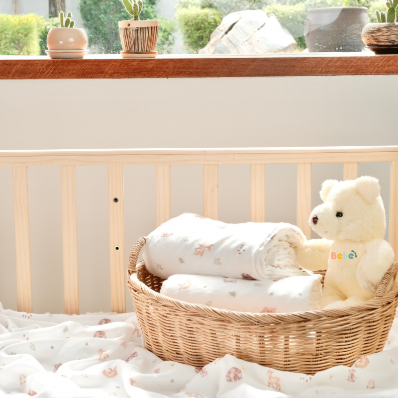 Bamboo Minky Blanket Night Forest (1 Pack) - Image 10