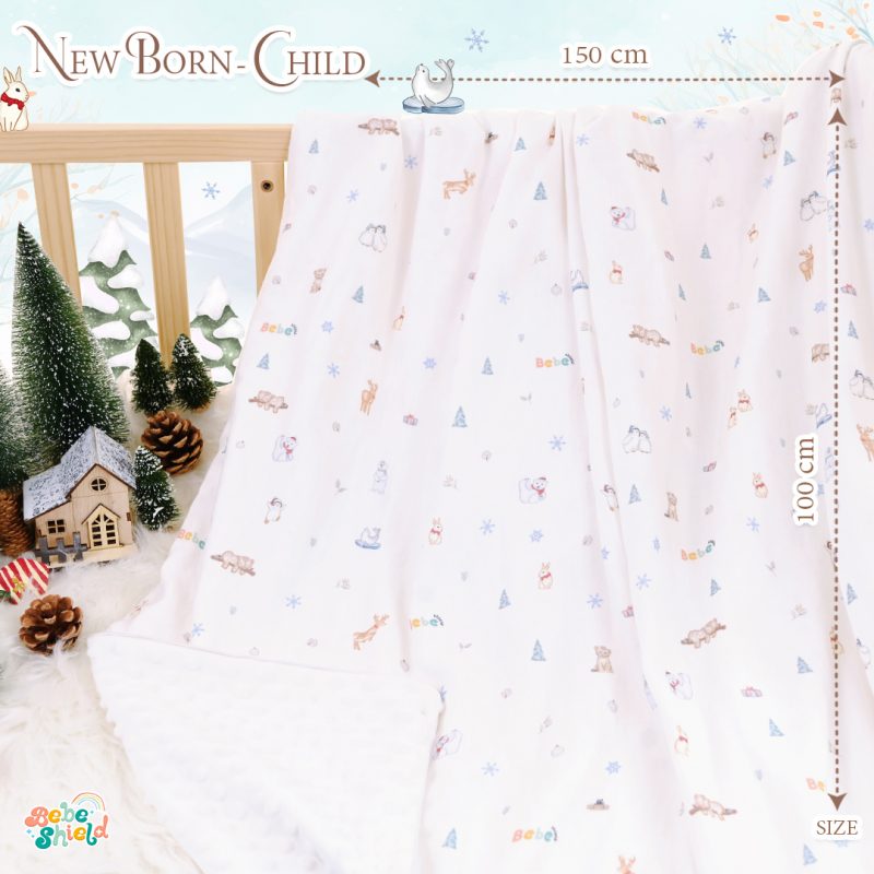 Bamboo Minky Blanket The Winter (1 Pack)