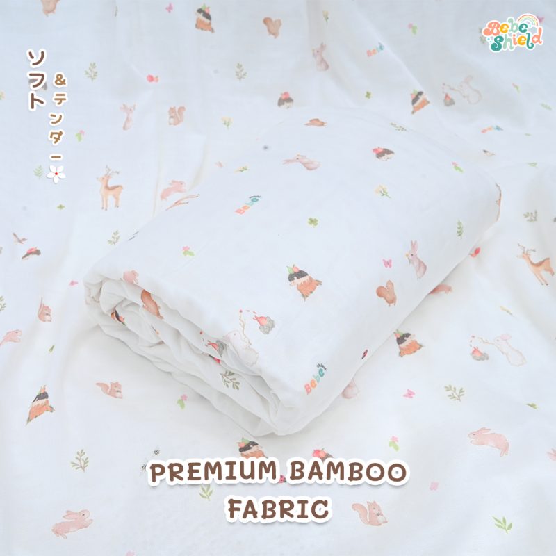 Bamboo Minky Blanket The little woodland