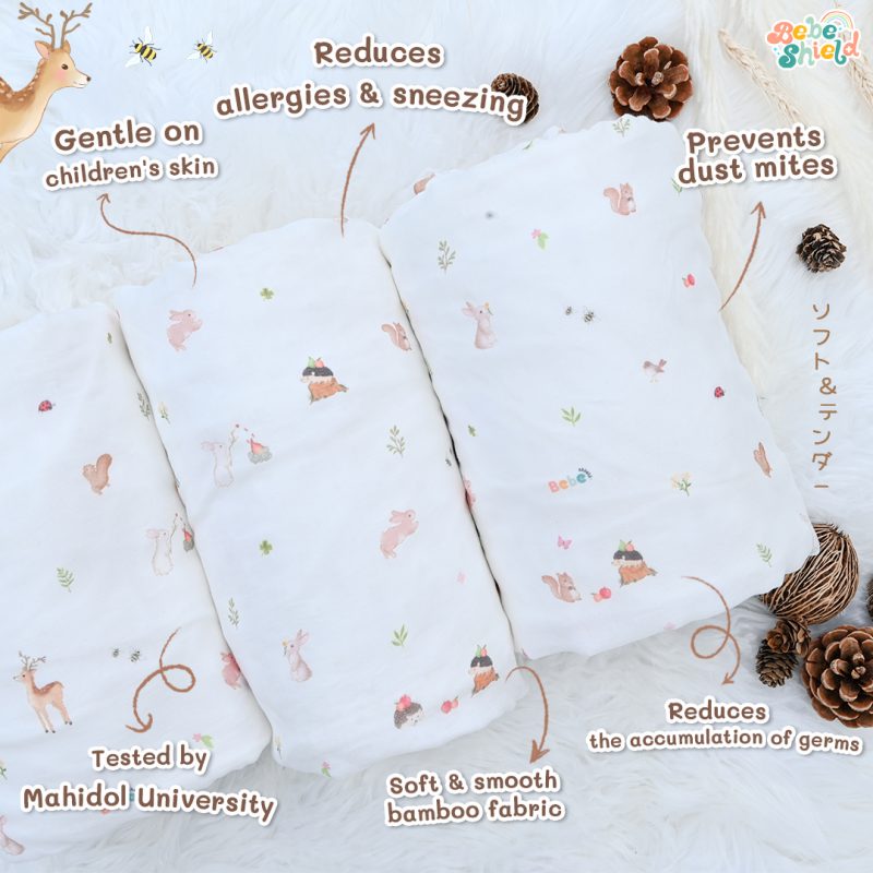 Bamboo Minky Blanket The little woodland